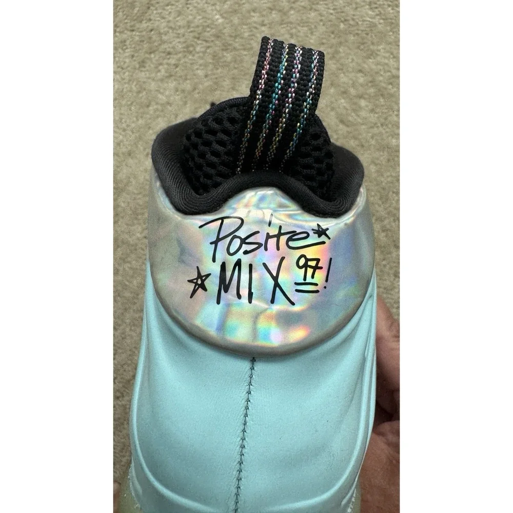 NIKE Youth Posite Mix 97  (DH6490-400) Baby Blue Basketball Shoes-Size 6 1/2 (Y)